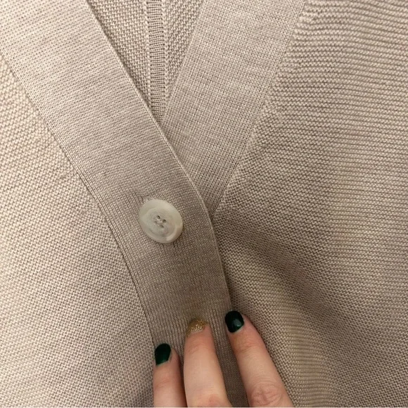 The Reset R Label Kimono Taupe Relaxed Cardigan - Picture 4 of 6